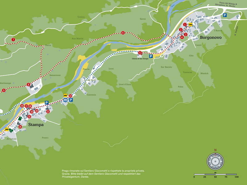 The Giacometti Trail