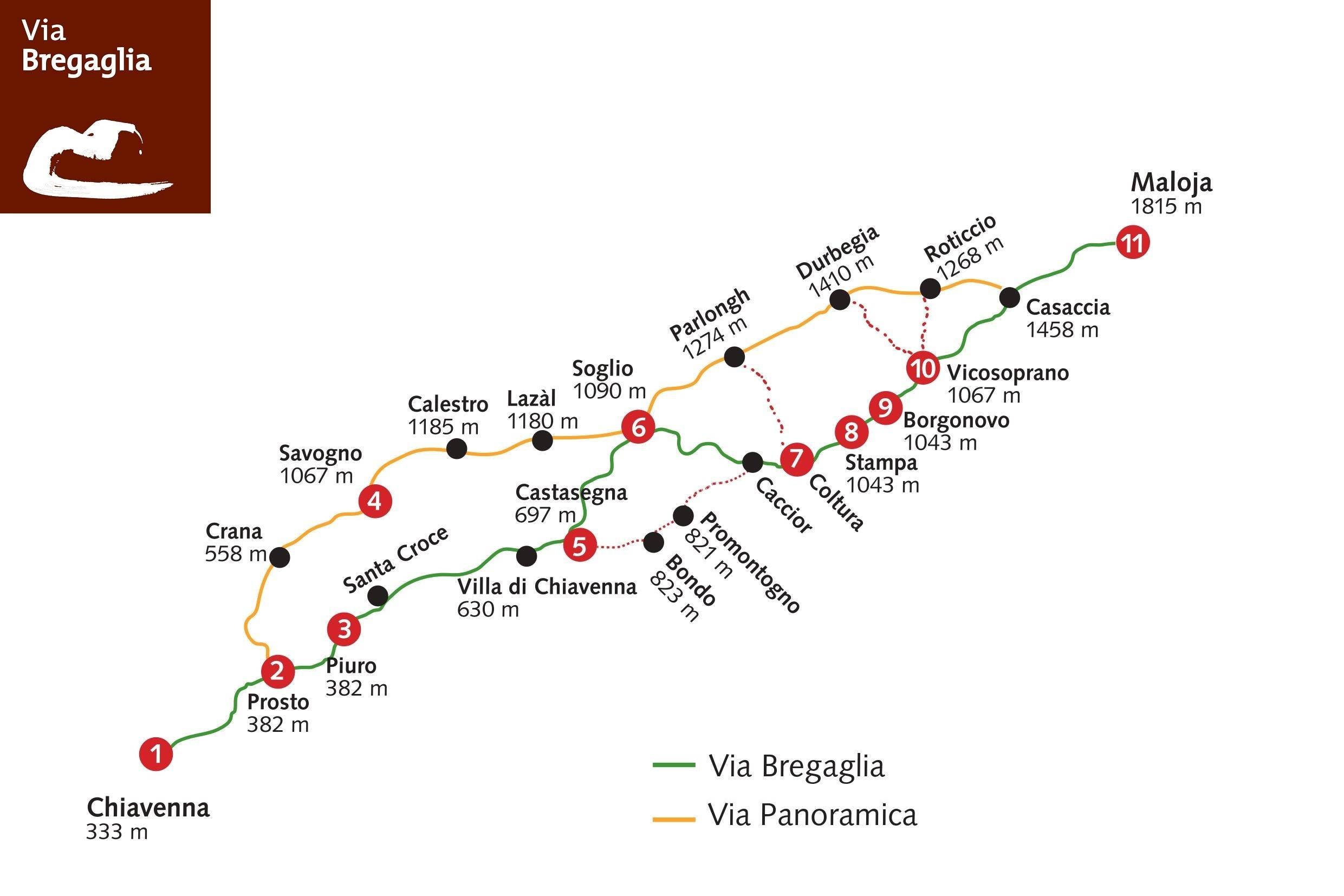 VIA BREGAGLIA