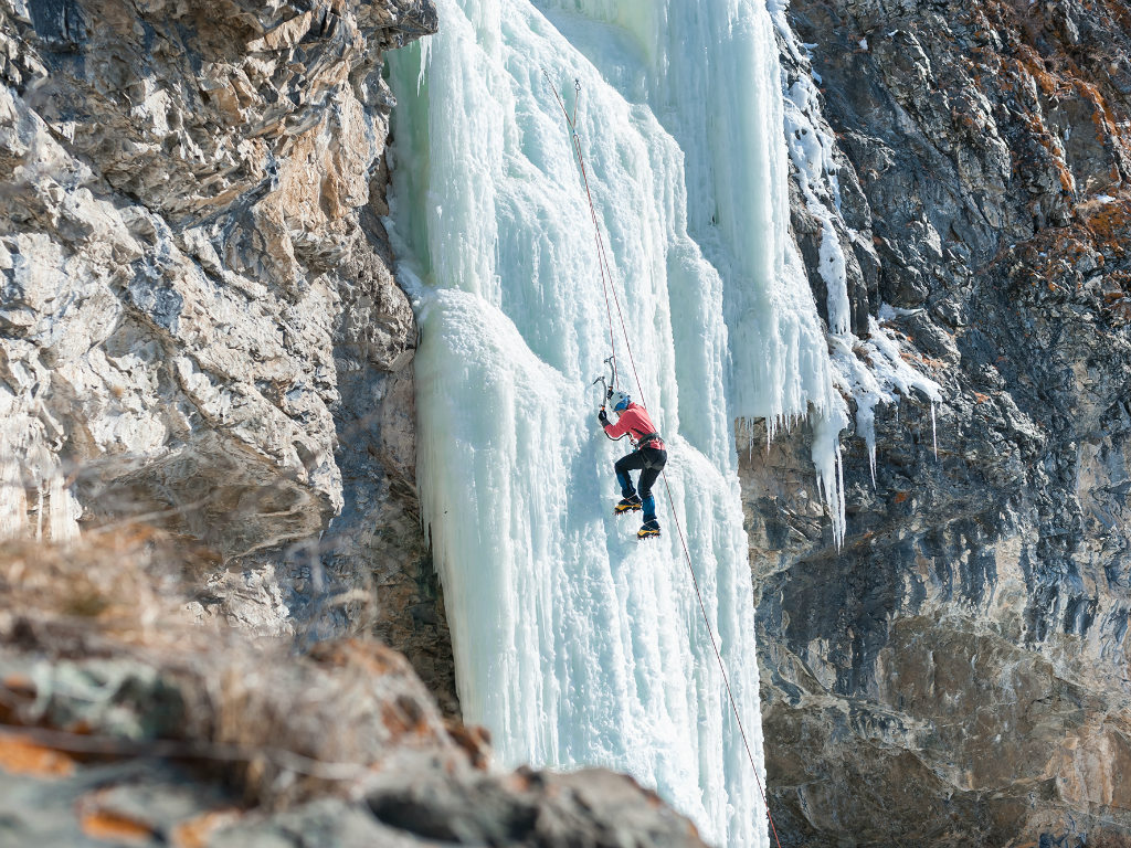 Arrampicata su ghiaccio