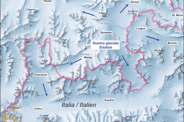 Ghiacciai e marmitte a Maloja